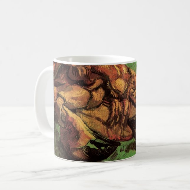 Crab på baksidan av Vincent van Gogh Kaffemugg (Framsida vänster)