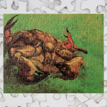 Crab på baksidan av Vincent van Gogh