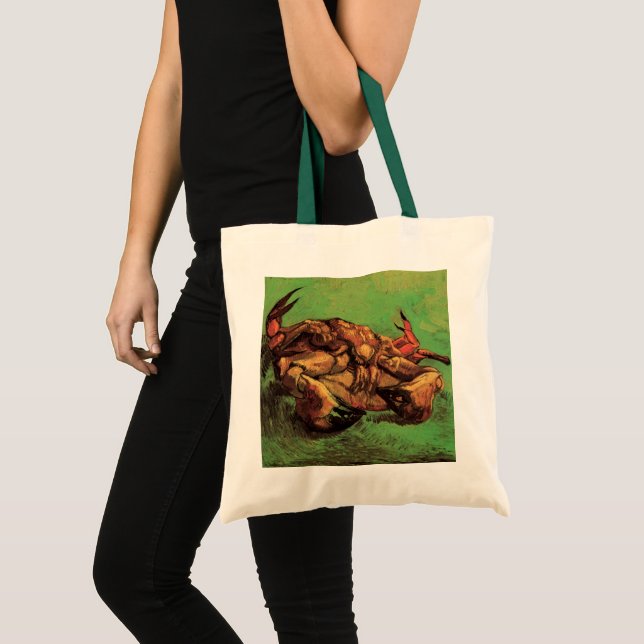 Crab på baksidan av Vincent van Gogh Tygkasse (Framsida (produkt))
