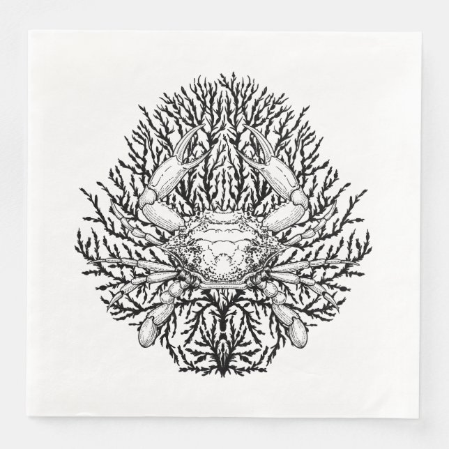 Crab Pappersservett (Framsida)