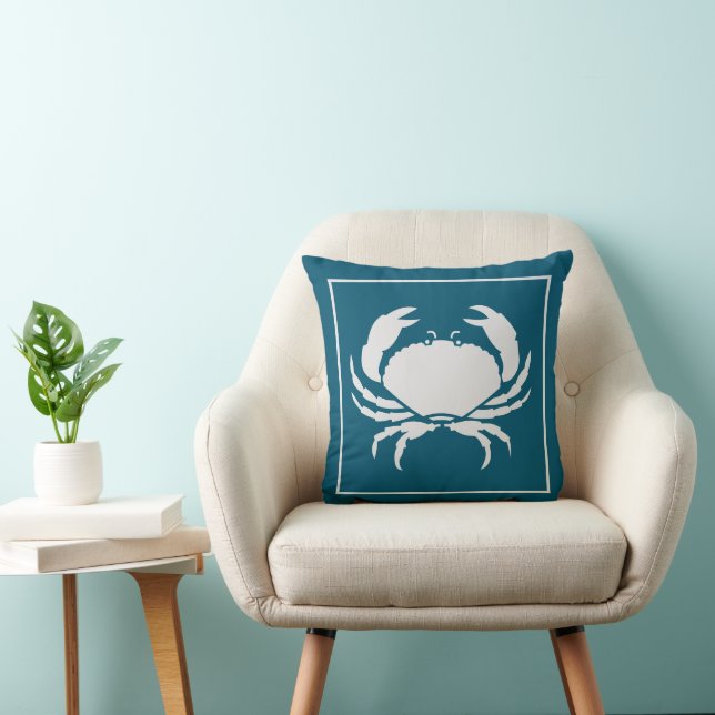 Crab Pillow Teal Kudde (Stol)