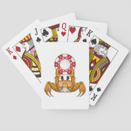Crab Poker chip Casinokort