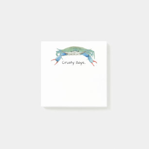 Crab Post-it Block