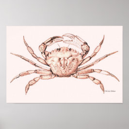 Crab Poster ~ Grönt Crab