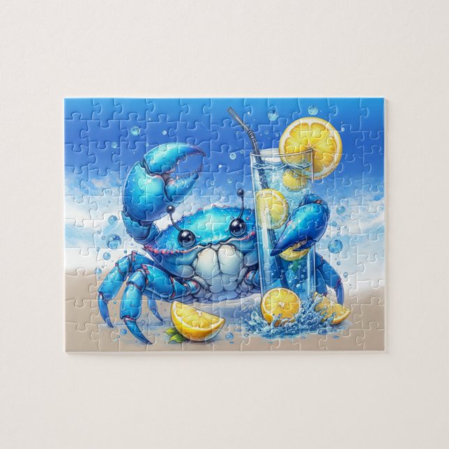 Crab Puzzle Pussel (Horisontell)