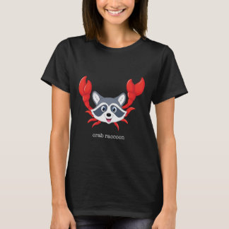 Crab Raccoon Crab Rangoon Funny Pun Joke Gag T Shirt