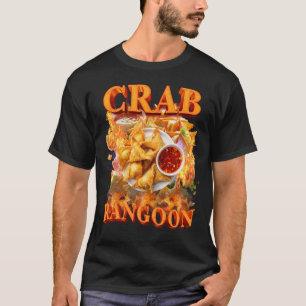 Crab Rangoon Meme Bootleg Rap Stil 90tal Vintage 1 T Shirt