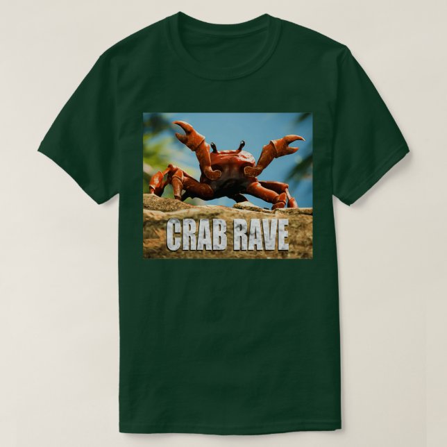 Crab Rave T Shirt (Design framsida)
