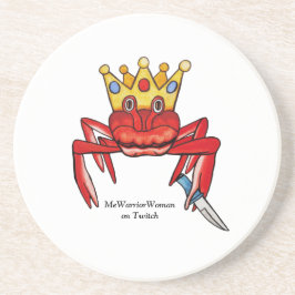 Crab Royalty med knivar, MeWarriorWoman på Twitch Underlägg