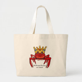 Crab Royalty, MeWarriorWoman på Twitch Jumbo Tygkasse