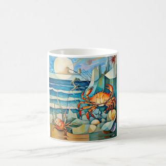 Crab Sergranathandgjord Kaffemugg