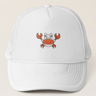 Crab som Cook med kokhat Keps
