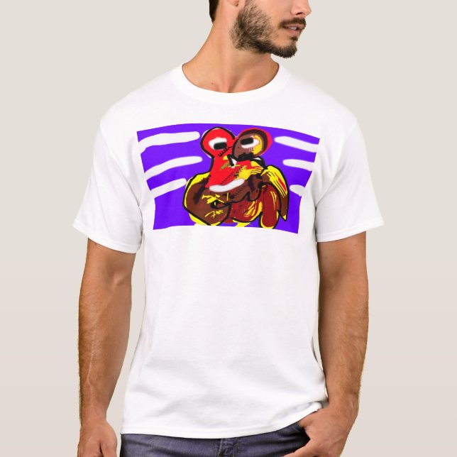 Crab-sommar T Shirt (Framsida)
