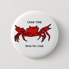 CRAB TIME button Knapp
