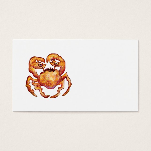 Crab Visitkort (Framsidan)