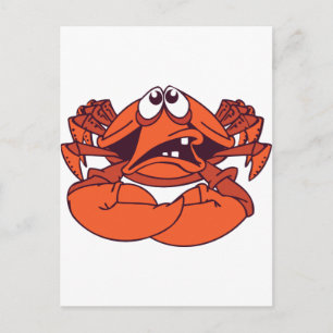 Crab Vykort