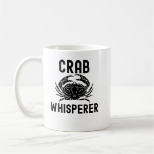 Crab Whisperer Crab Hunting Crabbing Kaffemugg