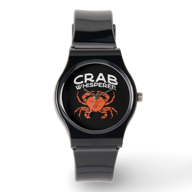 Crab Whisperer Vintage Crabbing Armbandsur (Framsida)