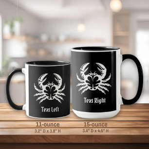Crab White Mugg