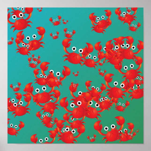 Crab world poster (Framsidan)