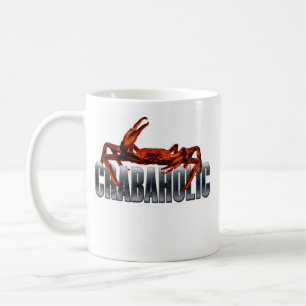 Crabaholic mugg