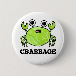 Crabbage Funny Cabbage Crab Pun Knapp