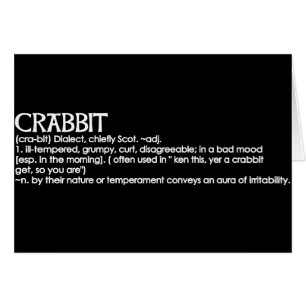 Crabbit Hälsningskort