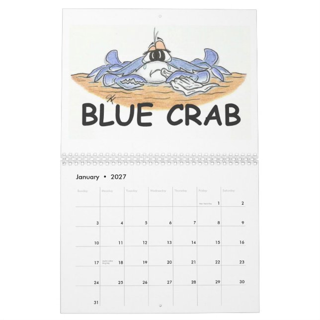 CRABBITUDE-KALENDER KALENDER (Jan 2027)