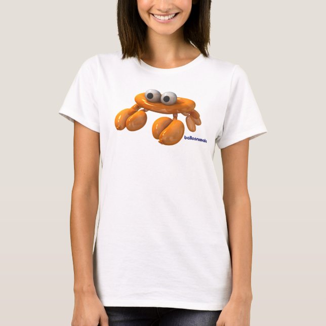 Crabby Balloonimals! T Shirt (Framsida)