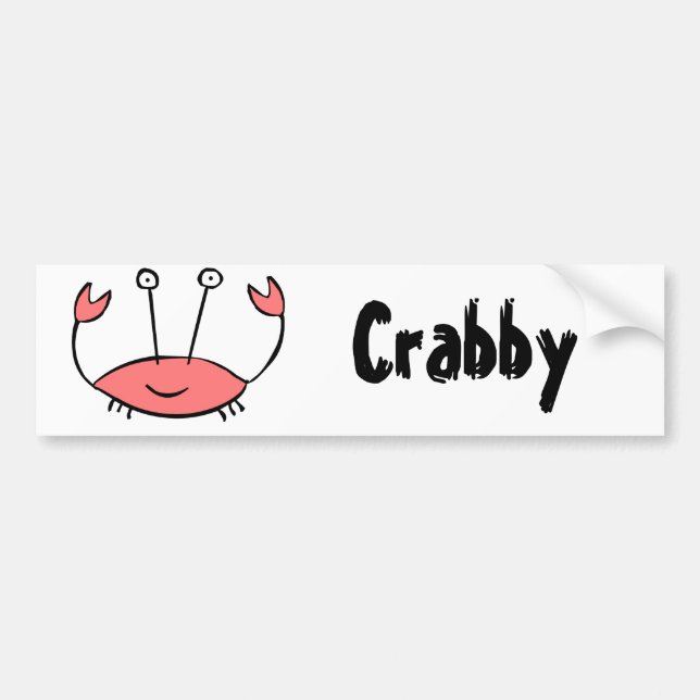 Crabby bildekal (Framsidan)