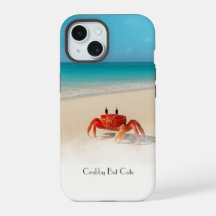 Crabby but Cute - iPhone 15 Tuff Fodral