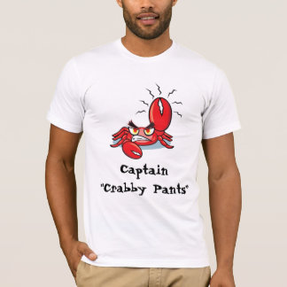 Crabby byxor för kapten tee shirt