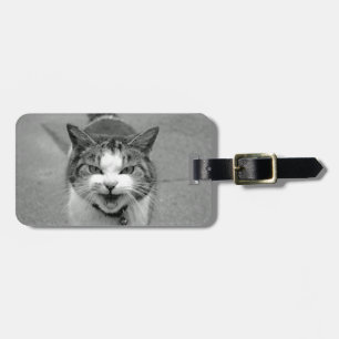 Crabby Cat Luggage Tag Bagagebricka