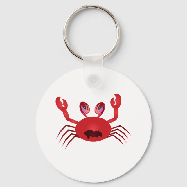 Crabby Crab Nyckelring (Framsida)