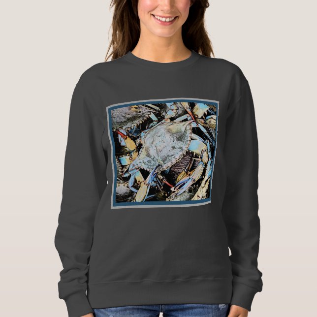 Crabby Crab T-Shirt eller Sweatshirt (Framsida)