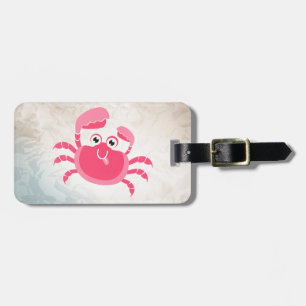 Crabby Crab-utformningslämplar Bagagebricka
