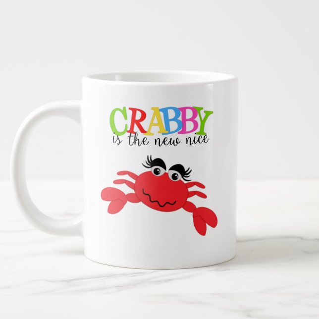 Crabby - Jumbo Mugg (Vänster)