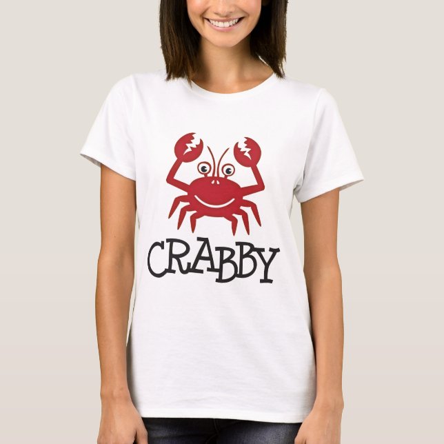 crabby krabbagåvor och dräkt t-shirt (Framsida)
