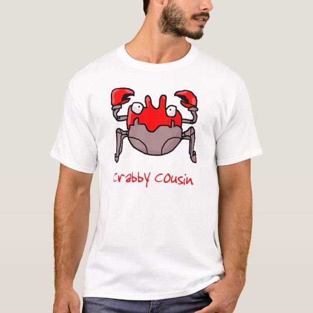 crabby kusin t-shirt (Framsida)