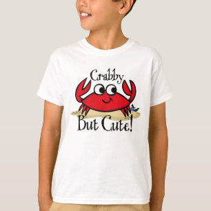 Crabby men gullig ungeskjorta tröja