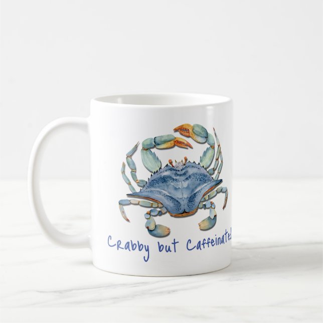 Crabby, men koffeinerade kaffemugg (Vänster)