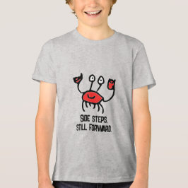 Crabby men självsäker – Tecknad krabba t-shirt