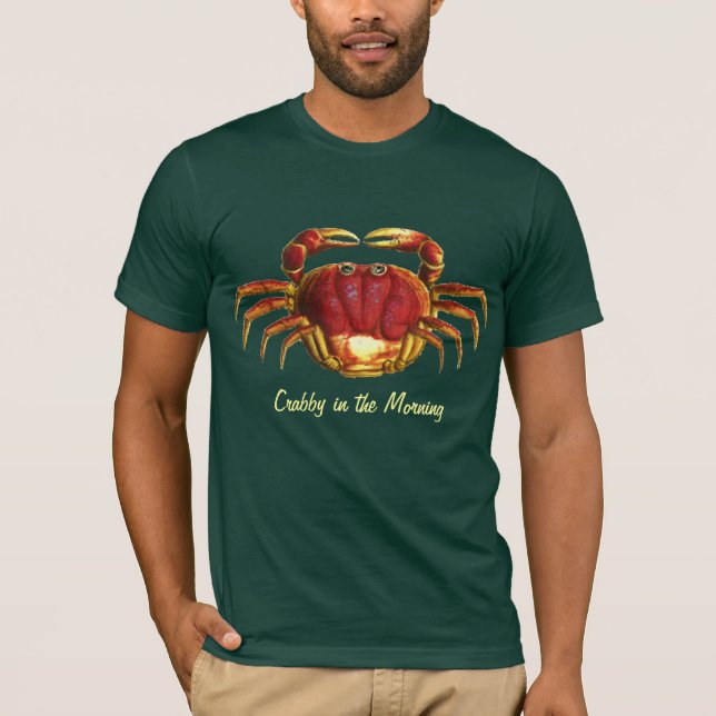Crabby Morgon CRAB T-Shirt (Framsida)
