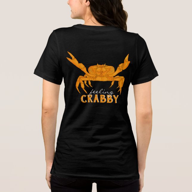 Crabby, orange krab T-Shirt (Baksida)