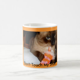 Crabby Siamese Cat Coffee Mugg