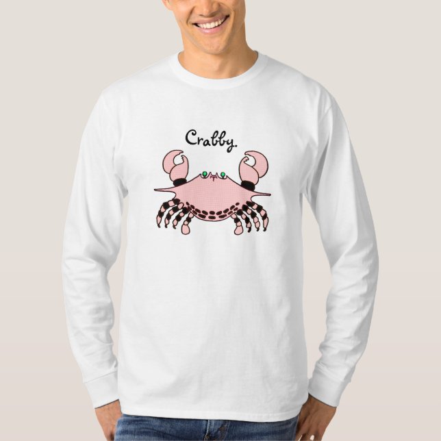 Crabby. Tee Shirt (Framsida)