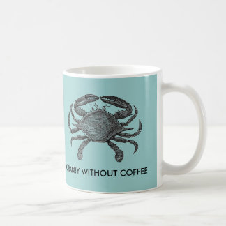 Crabby utan kaffe kaffemugg
