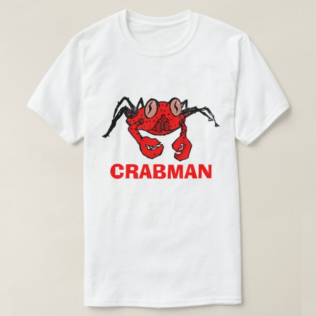 Crabman T Shirt (Design framsida)