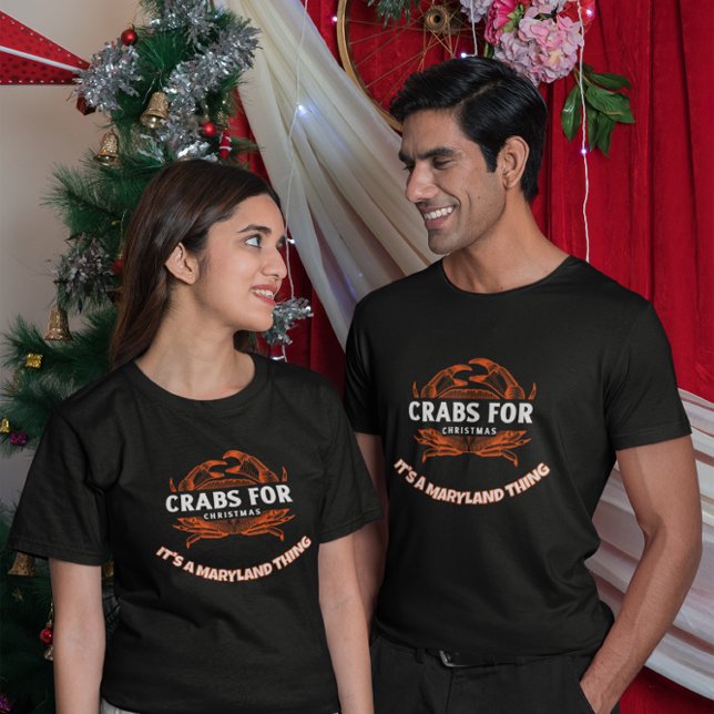 Crabs for Christmas – It’s a Maryland Thing Shirt T (Skapare uppladdad)