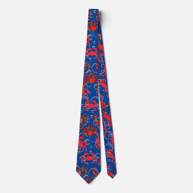 Crabs Patternx4 Blue BG Slips (Framsida)